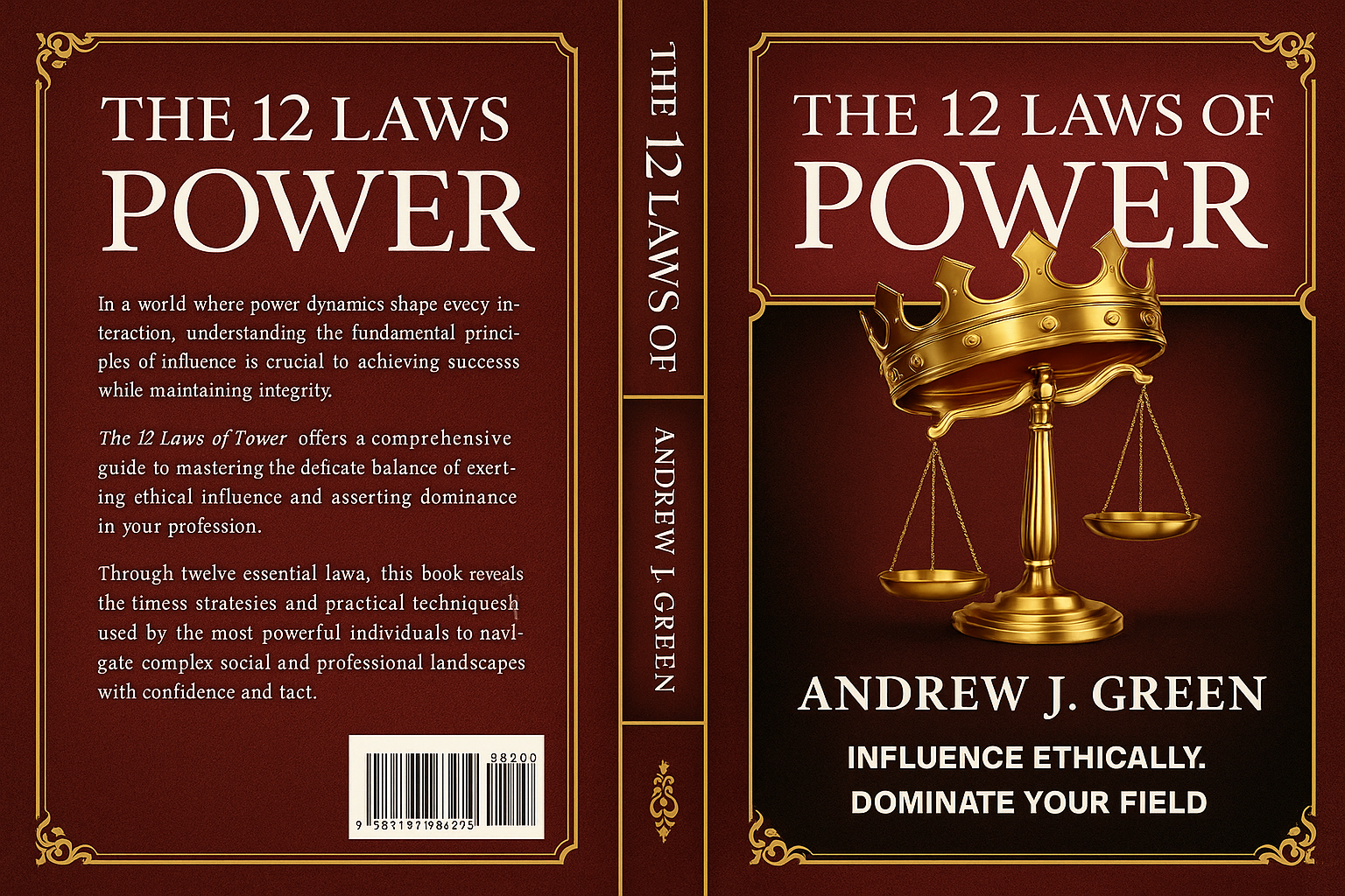 The 12 Laws of Power book cover
